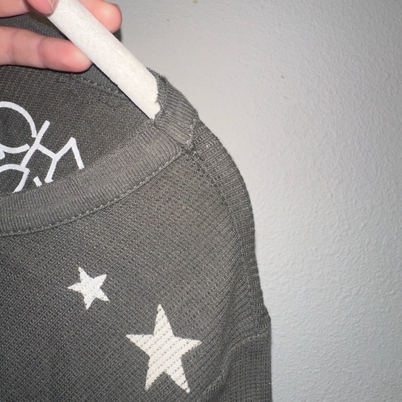 Chaser Gray Star Long Sleeve Tee - Picture 7 of 8